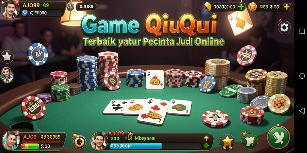 Gameplay QiuQiu yang seru dan menantang di AJO89.