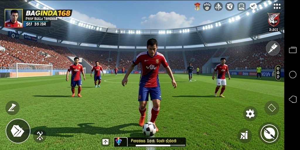 Tampilan gameplay yang memukau dari BAGINDA168.