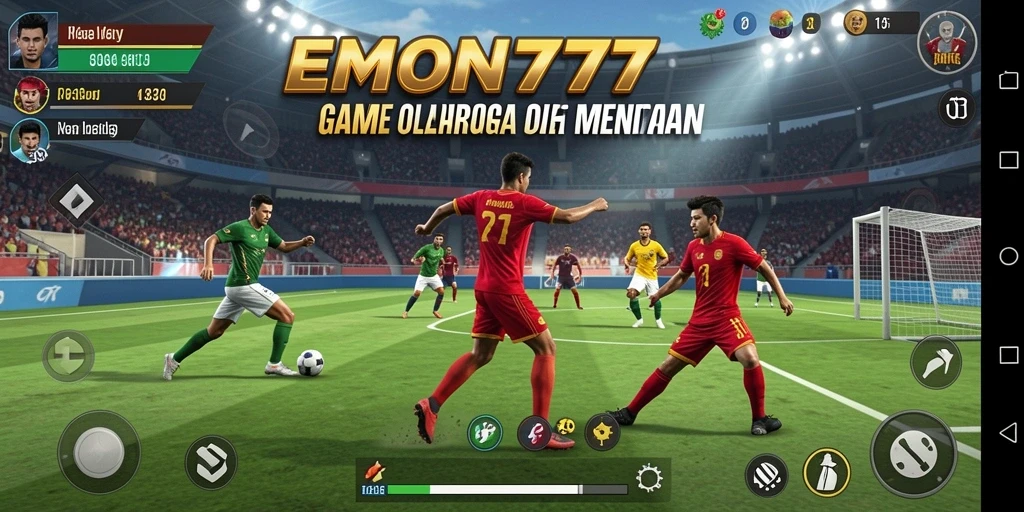 Tampilan menakjubkan dari gameplay EMON777 yang seru.