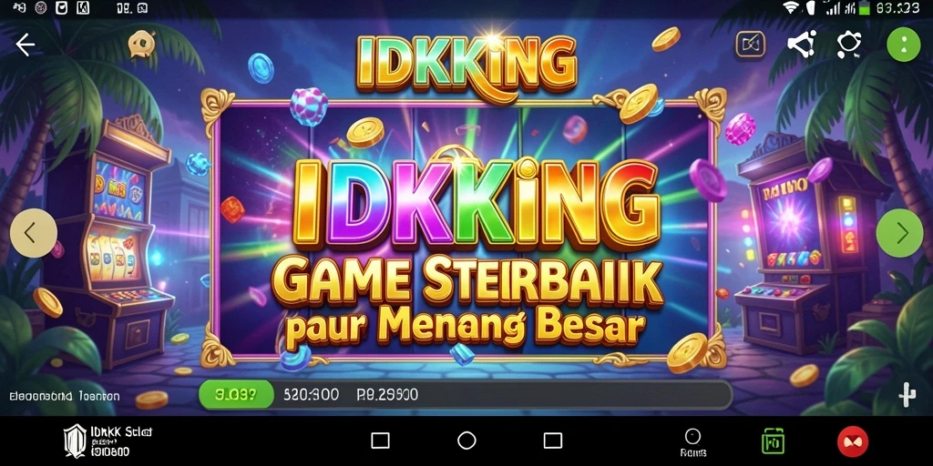 Tampilan gameplay Slot yang mendebarkan di IDRKING.