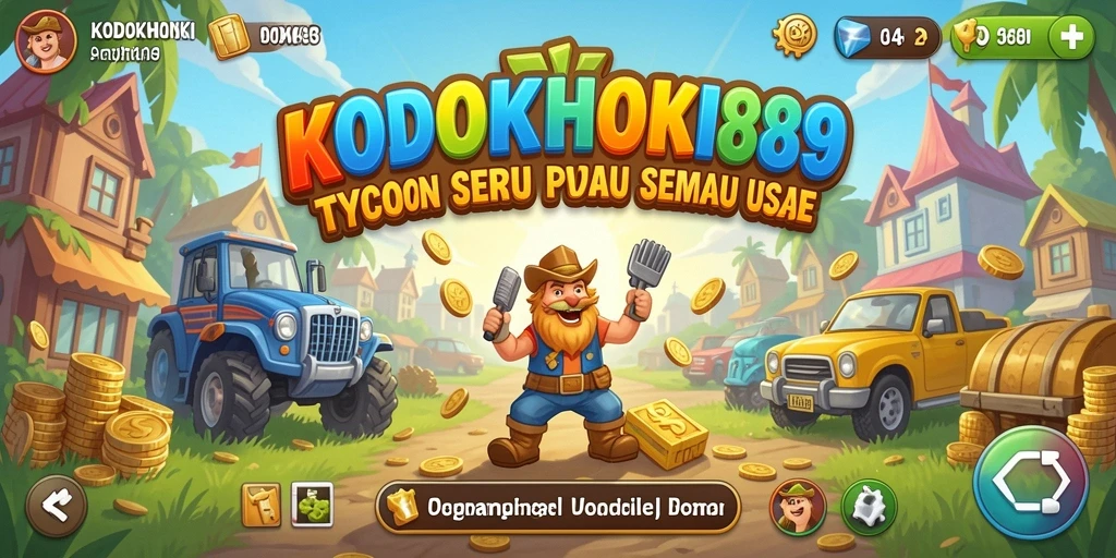 Tampilan gameplay KODOKHOKI889 yang menarik dan interaktif.