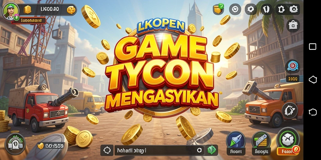 Tangkapan layar menampilkan gameplay seru dalam LKOPEN.