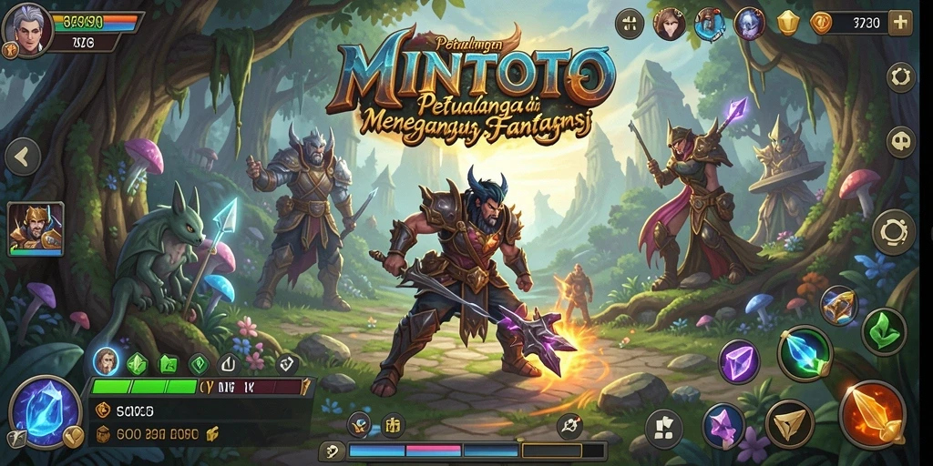 Tampilan gameplay MINTOTO yang menegangkan dan penuh petualangan.