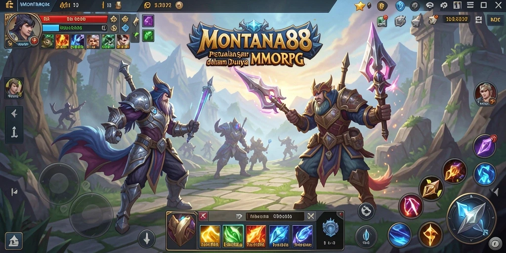 Tampilan menarik dari gameplay MONTANA88 yang mengajak pemain berpetualang.