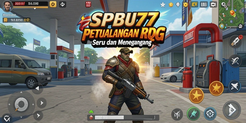 Tampilan gameplay SPBU77 yang menarik dan petualangan seru di dunia RPG.