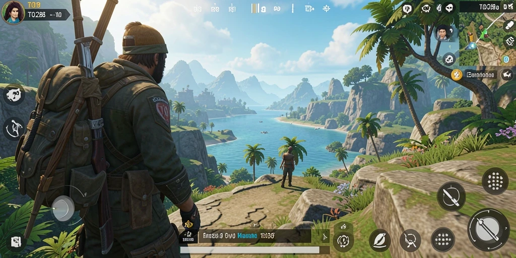 Gameplay TO288 menampilkan pengalaman eksplorasi dunia terbuka yang mendalam.